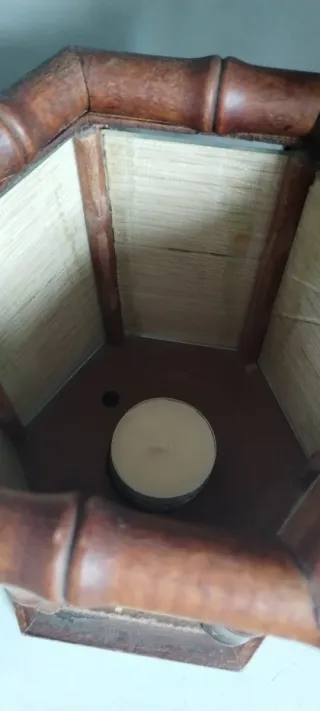 Set orientale legno e metallo