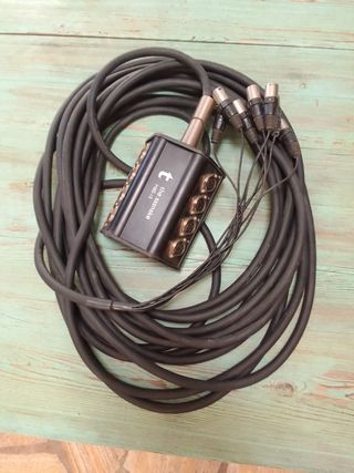 Cable XLR multinúcleo 8 canales