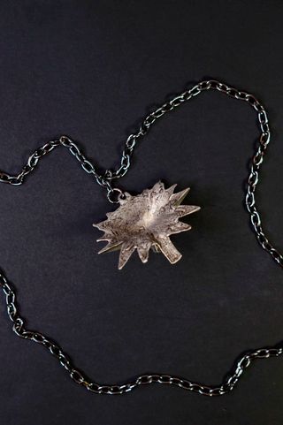 The Witcher Wolf Medallion Medaglione Lupo Collana