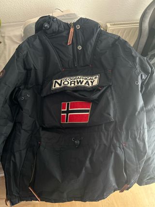 Chaqueta Geographical Norway azul oscuro negro
