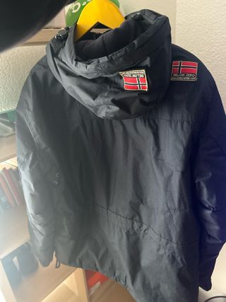 Chaqueta Geographical Norway azul oscuro negro