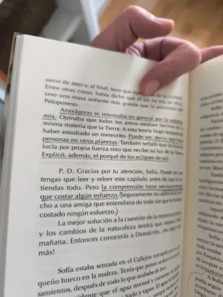 El mundo de Sofía: Novela sobre la historia de ...