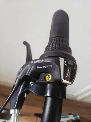 seminueva bici plegable con 7 marchas