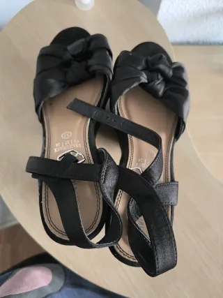 Zapato negro plataforma talla 37