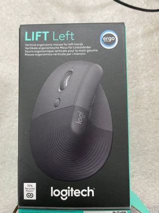 Logitech Lift Left Ratón Ergonómico Vertical de Ma
