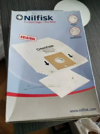 Nilfisk Bolsas de aspiradora + Pre-filtro