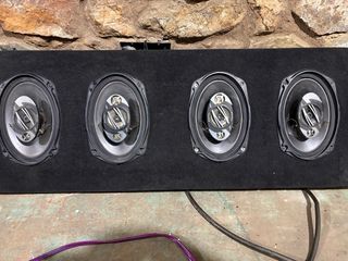 Amplificador Alpine y Fusion + Caja 4 altavoces