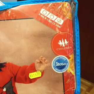 Disfraz infantil. 12/24m.