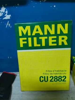 Filtro de habitáculo Mann Filter Ref. CU 2882