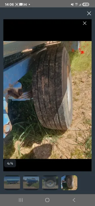 Cuba de agua para remolque