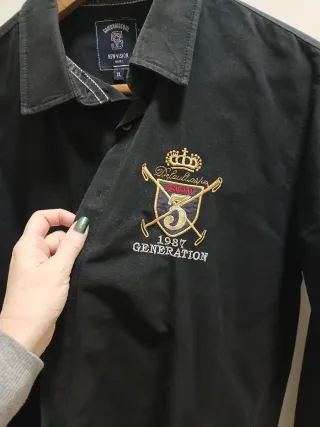 Camisa Negra Talla XL