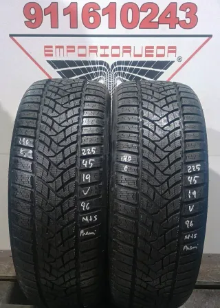 225 45 19 V DUNLOP RUEDA PREMMIUM YA MONTADA