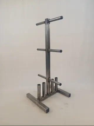 Soporte discos pesas 28 y 30 mm decathlon