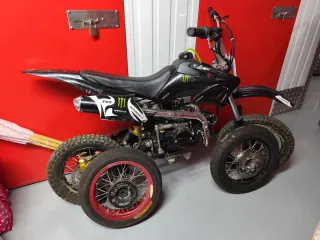 Pit bike 125cc 4 marchas acabado Monster