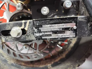 Pit bike 125cc 4 marchas acabado Monster