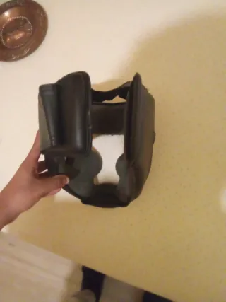 Casco de Boxeo Negro