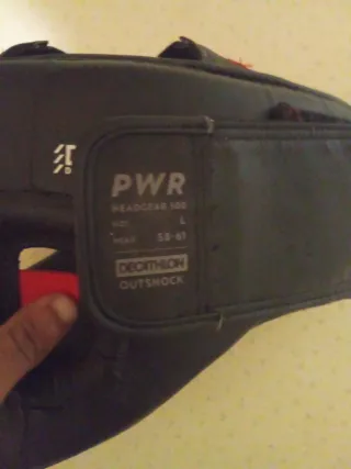 Casco de Boxeo Negro