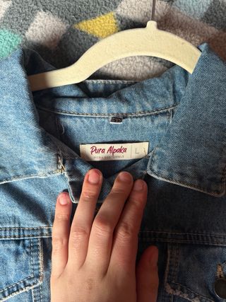 Chaqueta Vaquera Artesanal Pura Alpaka