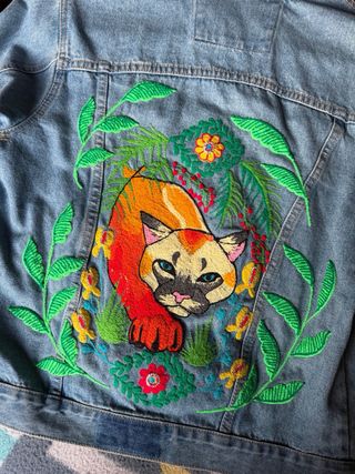 Chaqueta Vaquera Artesanal Pura Alpaka