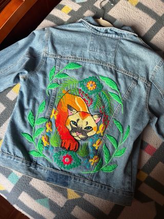 Chaqueta Vaquera Artesanal Pura Alpaka