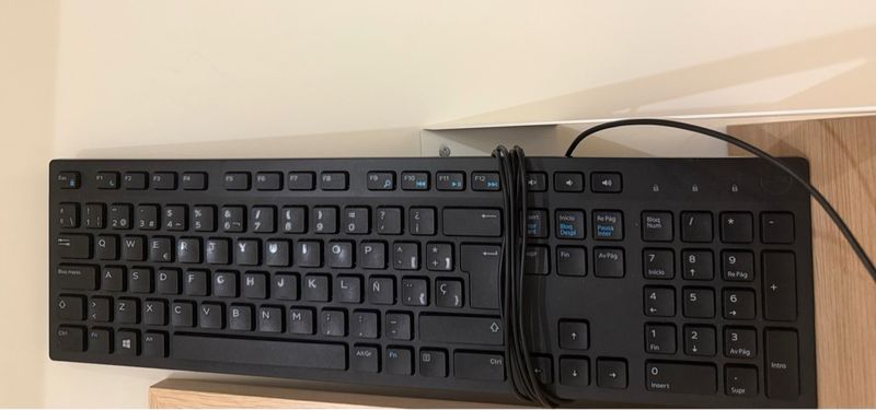 Teclado Dell Negro Ordenador