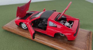 Maisto Ferrari F348 TS Rossa modellino scala 1:24