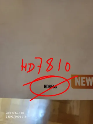 Cafetera Philips Senseo HD7810.