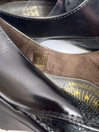 Zapatos piel talla 40 anchos marca Jam para mujer