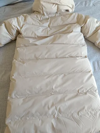 Abrigo largo beige Mango nuevo