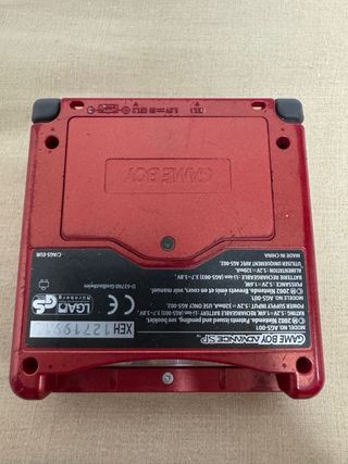 Game Boy Advance SP Edición Groudon