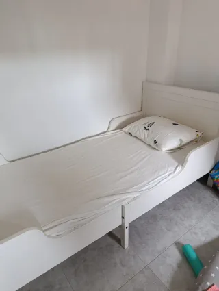 Cama infantil extensible 1.20-1.80 x80 de ancho