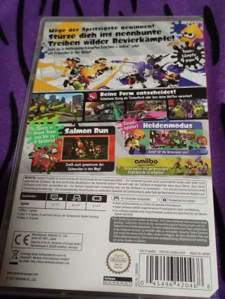 Nintendo Switch (splatoon 2)