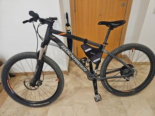 Bicicleta Rockrider Montaña Gris