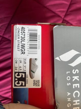 Bambas skechers niño/a