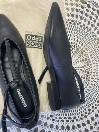 Bailarinas Gioseppo Peever Negras talla 38 nuevas