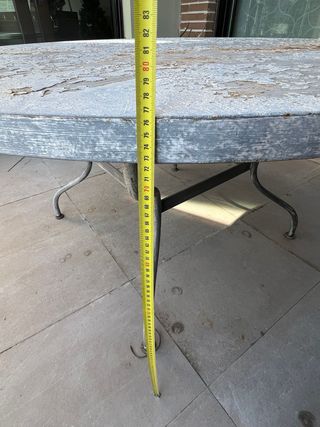 Mesa redonda exterior BECARA