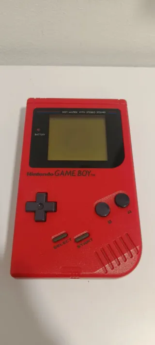 Game Boy Clasica Rojo