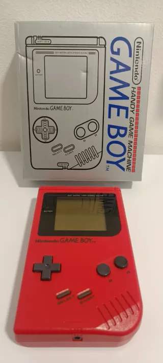 Game Boy Clasica Rojo