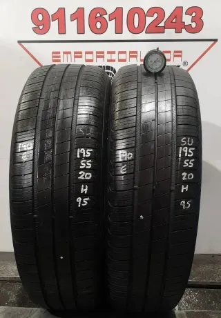 4UD 195 55 20 H GOODYEAR RUEDA SEMINUEVA OFERTA