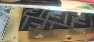 Borsa Fendi Vintage in Velluto Rosso