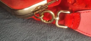 Borsa Fendi Vintage in Velluto Rosso