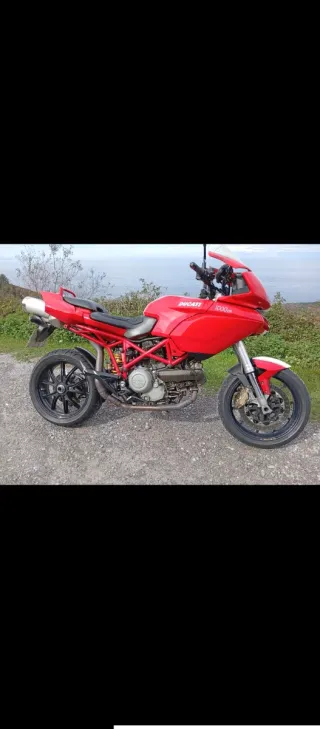 Ducati Multistrada 1000 ds Roja y blanca 2003
