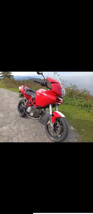 Ducati Multistrada 1000 ds Roja y blanca 2003