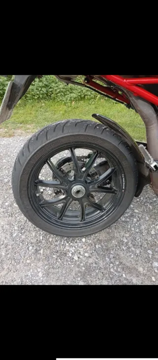 Ducati Multistrada 1000 ds Roja y blanca 2003