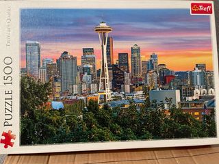 Puzzle 1500 Piezas Seattle Skyline Trefl