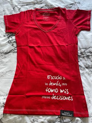 3 Camisetas Dewar's White Label Talla S