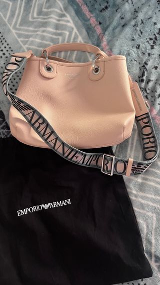 Bolso Emporio Armani Rosa Palo Original