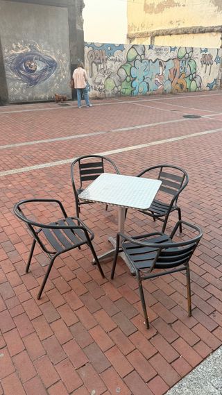 Mesas y Sillas Terraza Hostelería