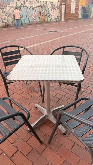 Mesas y Sillas Terraza Hostelería