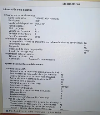 Macbook pro 2017 15" i7 16gb o cambio SOLO HOY